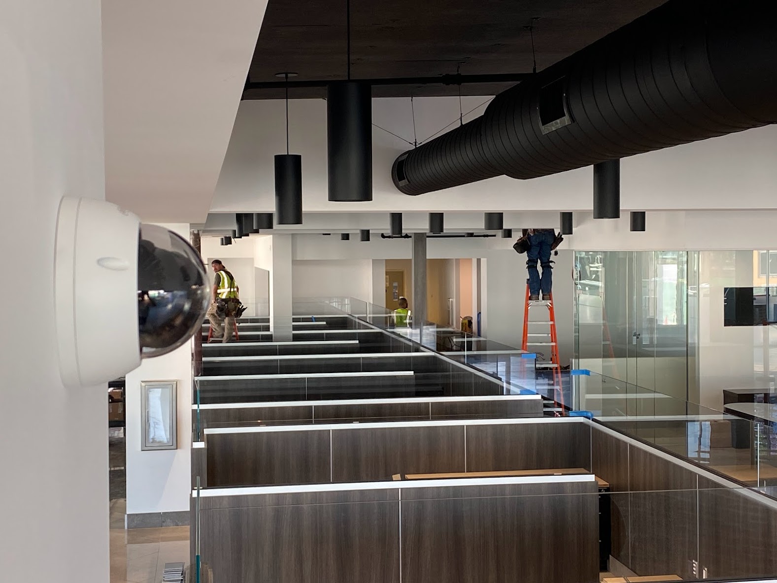 Professional security camera installation by AVSS in Orange County