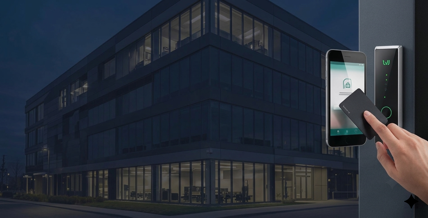 Commercial access control installation