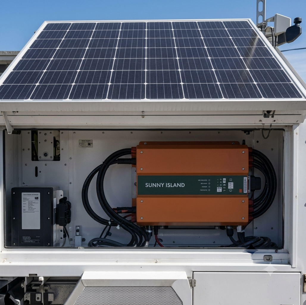 Solar-Assisted Power setup
